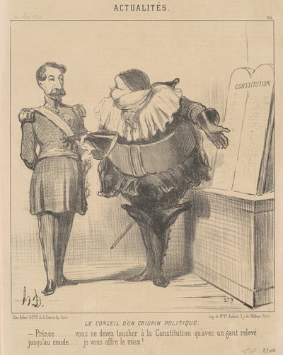 政治的ジャーク 作： Honoré Daumier