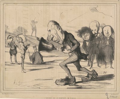 学校に戻る時間 作： Honoré Daumier