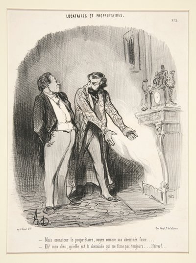 でもオーナーさん 作： Honoré Daumier