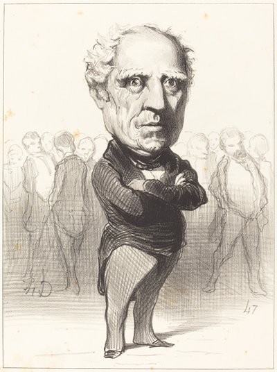 ブゴー元帥 作： Honoré Daumier
