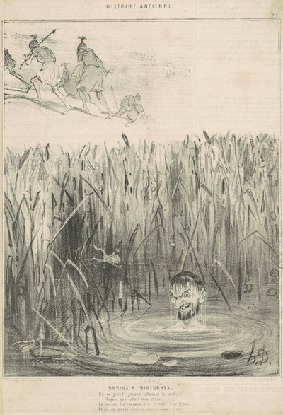 ミンターンズのマリウス 作： Honoré Daumier