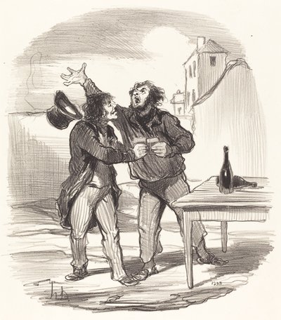 12月10日撮影のメンバー・・・ 作： Honoré Daumier