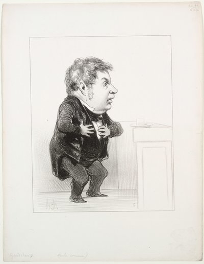 ミシェル・グショー 作： Honoré Daumier