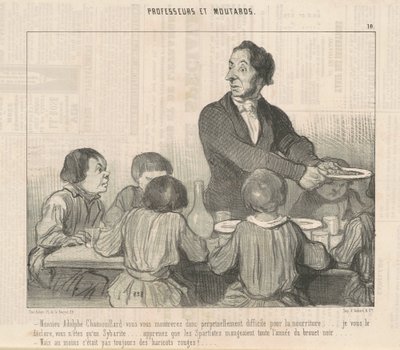 アドルフ・シャムイヤールさん、あなたは自分自身を見せてください... 作： Honoré Daumier