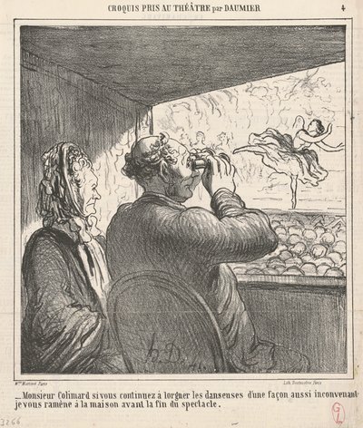 コリマールさん、続けば… 作： Honoré Daumier