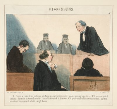 氏 作： Honoré Daumier