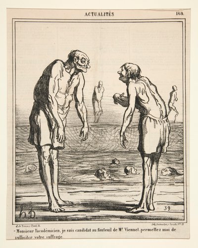 氏 作： Honoré Daumier