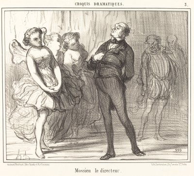監督のモーシー 作： Honoré Daumier