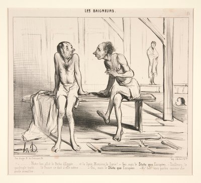 私たちの良き味方、パチャ d 作： Honoré Daumier