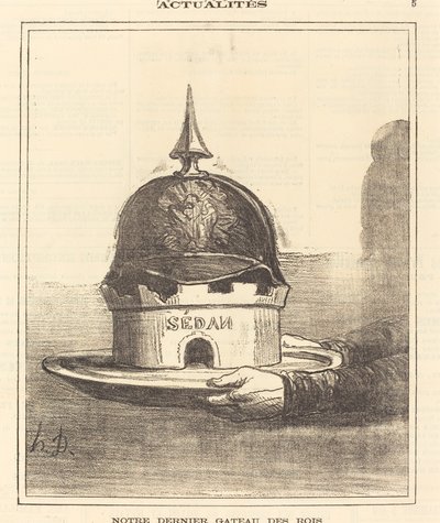 私たちの最後の王様のケーキ 作： Honoré Daumier