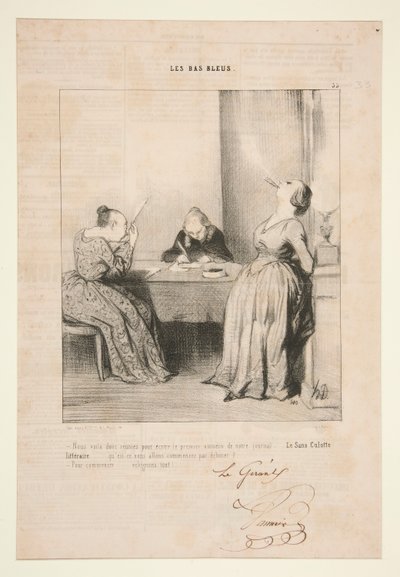 だからここで再会 作： Honoré Daumier