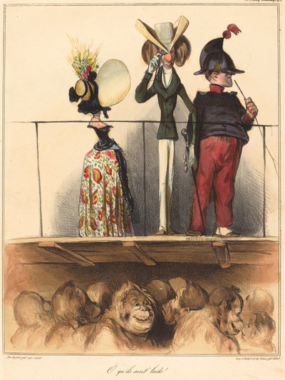 おお、なんて醜いんだ！ 作： Honoré Daumier