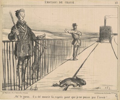 おー！ 物乞い...彼はそこで死んだ... 作： Honoré Daumier