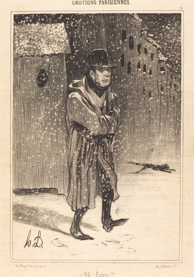 ああ祖国!!! 作： Honoré Daumier