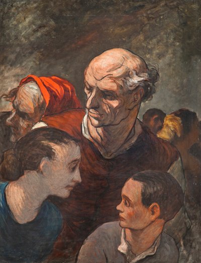 バリケードについて 作： Honoré Daumier