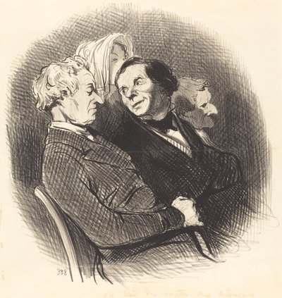 株主への報告 作： Honoré Daumier