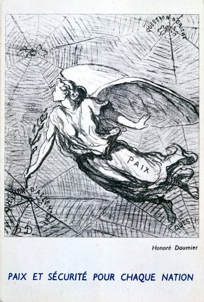 各国の平和と安全 作： Honoré Daumier