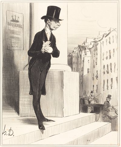 ピクニック 作： Honoré Daumier