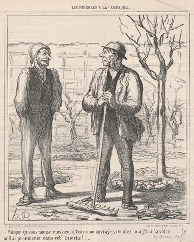 それはあなたを楽しませると思います... 作： Honoré Daumier