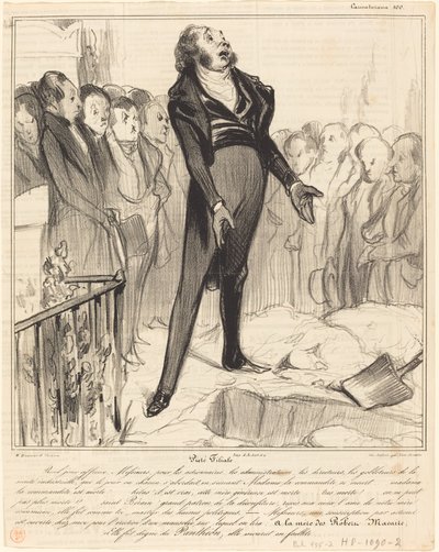 親孝行 作： Honoré Daumier