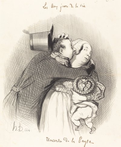 カントリーミーティング 作： Honoré Daumier