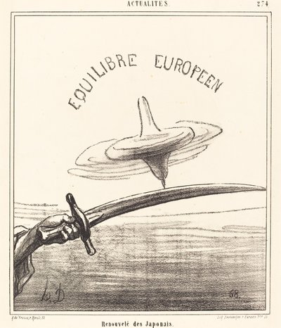 日本語から一新 作： Honoré Daumier