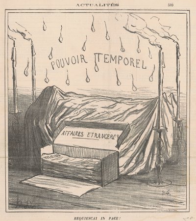 安らかに眠る！ 作： Honoré Daumier