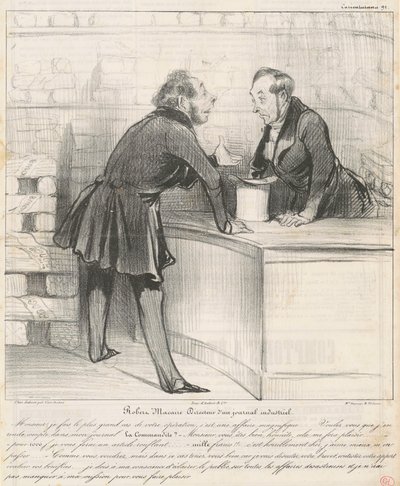 ロバート・マケア監督 作： Honoré Daumier
