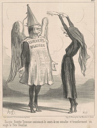 サン・ロゼット・タミジエ... 作： Honoré Daumier