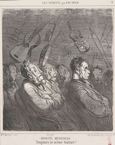 ミュージカルセッション 作： Honoré Daumier