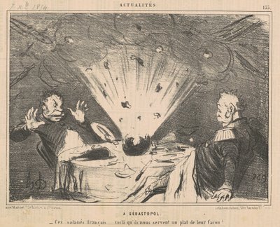 セヴァストポリ 作： Honoré Daumier