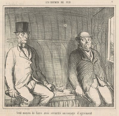 安全に行う唯一の方法 作： Honoré Daumier