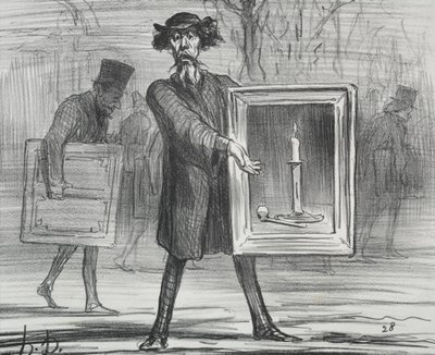 1859年版の展示会1：彼らはこれを拒否しました、Ignoramuses！、1859年。 作： Honoré Daumier