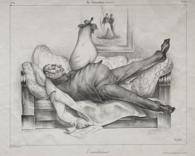 悪夢 作： Honoré Daumier