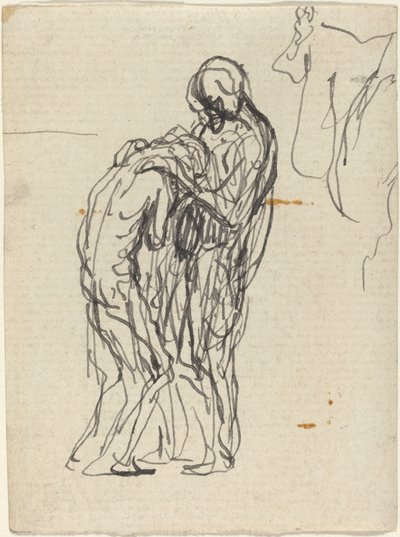 放蕩息子 作： Honoré Daumier