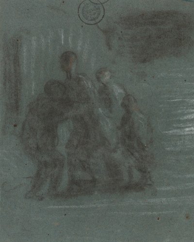 放蕩息子 作： Honoré Daumier