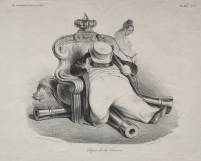 フランスの休息 作： Honoré Daumier