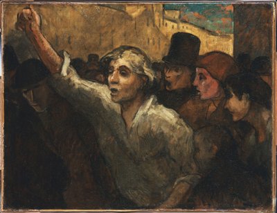 蜂起 作： Honoré Daumier