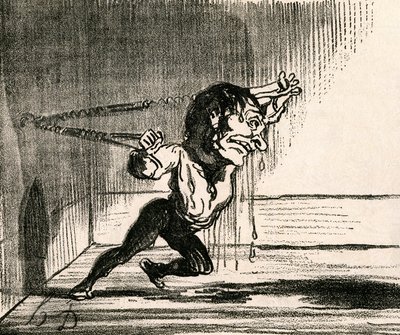 体操による人間の再生 作： Honoré Daumier