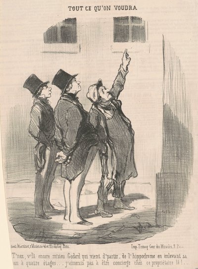 待って、またね、ゴダール先生… 作： Honoré Daumier