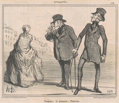 いつもヒューネス・フローレンス 作： Honoré Daumier