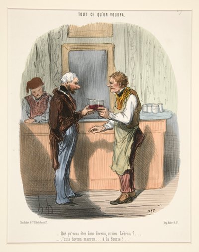 そのすべて 作： Honoré Daumier