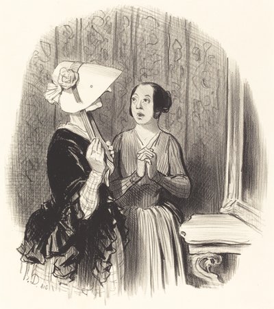 パメラハット 作： Honoré Daumier
