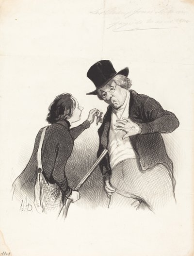 狩りの始まり 作： Honoré Daumier