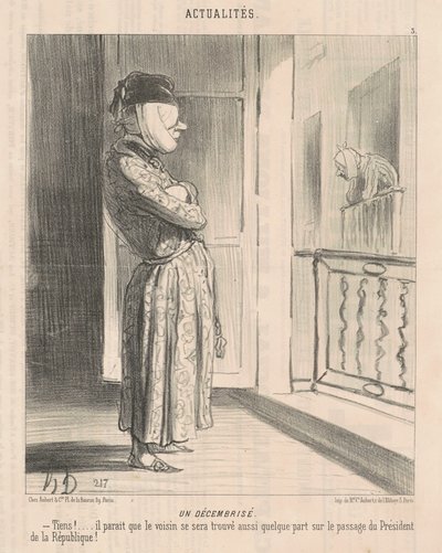 デカブレッド 作： Honoré Daumier