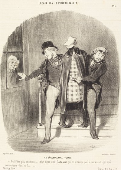 ステルスムーブ 作： Honoré Daumier