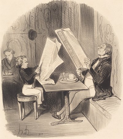 楽しみが少ない子… 作： Honoré Daumier