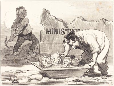 塗り直し 作： Honoré Daumier
