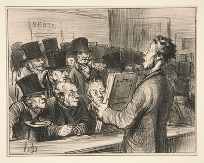 素人ですが、この絵は何ですか？ 作： Honoré Daumier