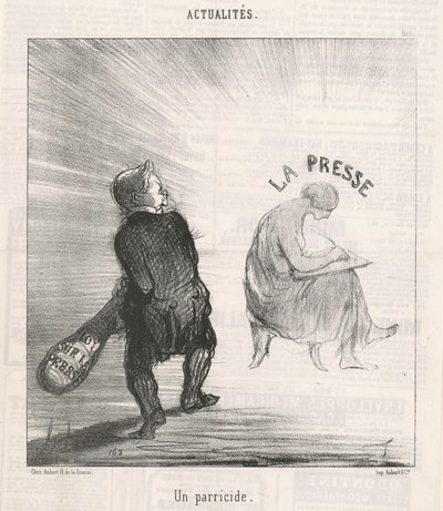 親殺し 作： Honoré Daumier